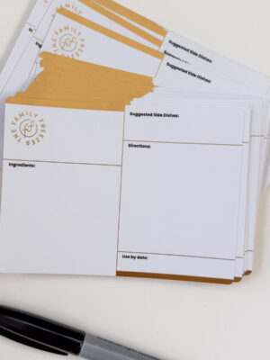 "Oops" Freezer Bag Labels [50 Pack]